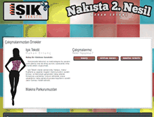 Tablet Screenshot of hakannakis.com